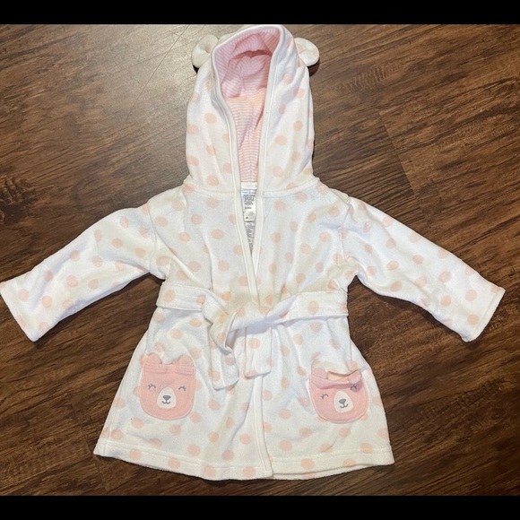 Terry Cloth hooded robe with ears - Picture 1 of 1